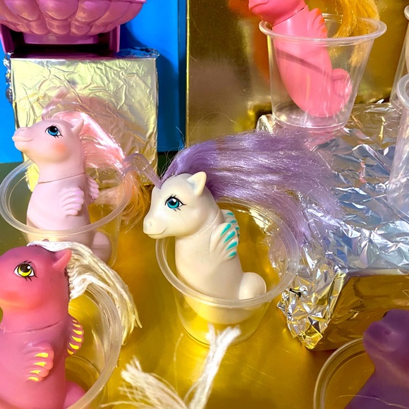 MY LITTLE PONY G1 VINTAGE 1980’s SEA PONIES & ACCESSORIES COLLECTION ULTRA RARE - Picture 10 of 14